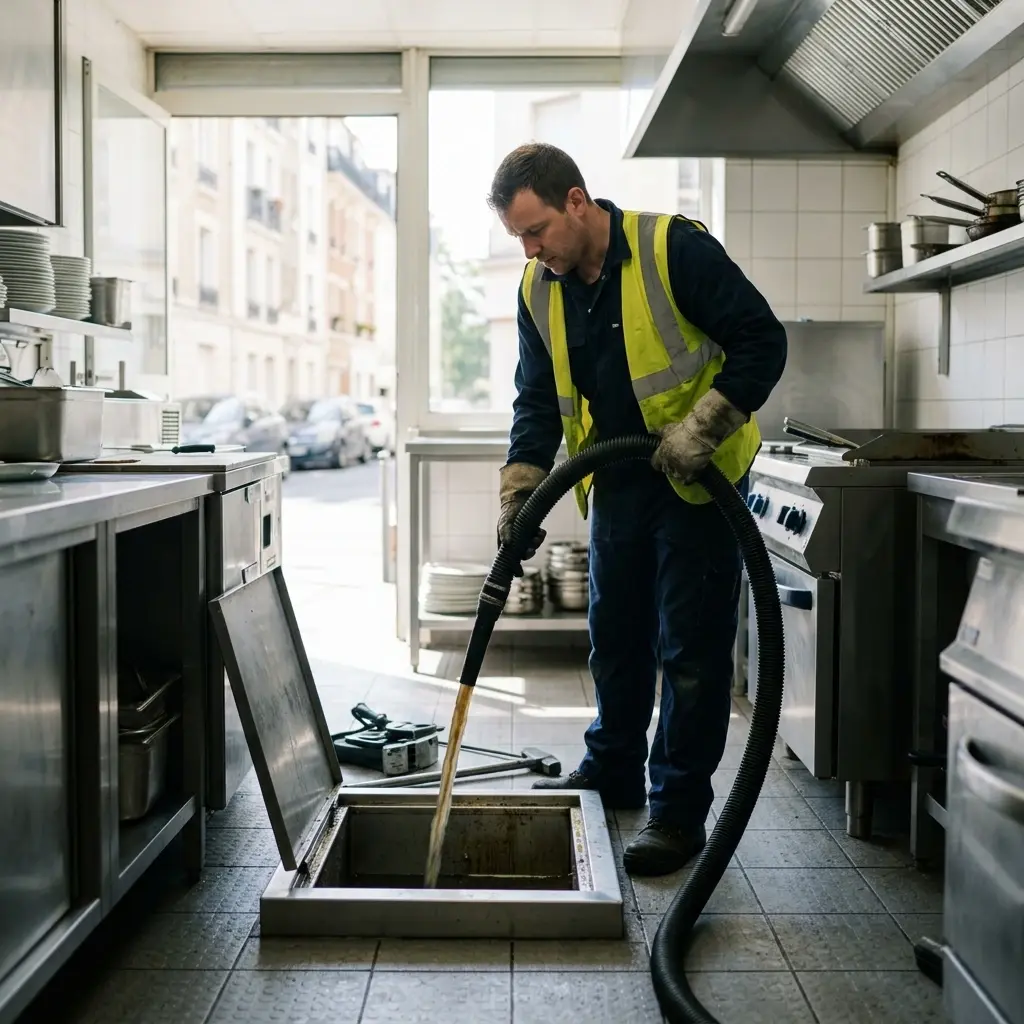 Une technique de pompage et nettoyage rigoureuse