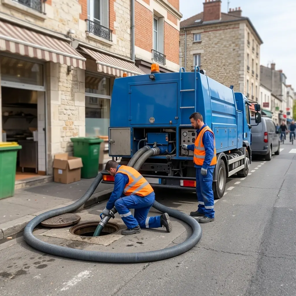 Comment se déroule la vidange à Charenton-le-Pont ?