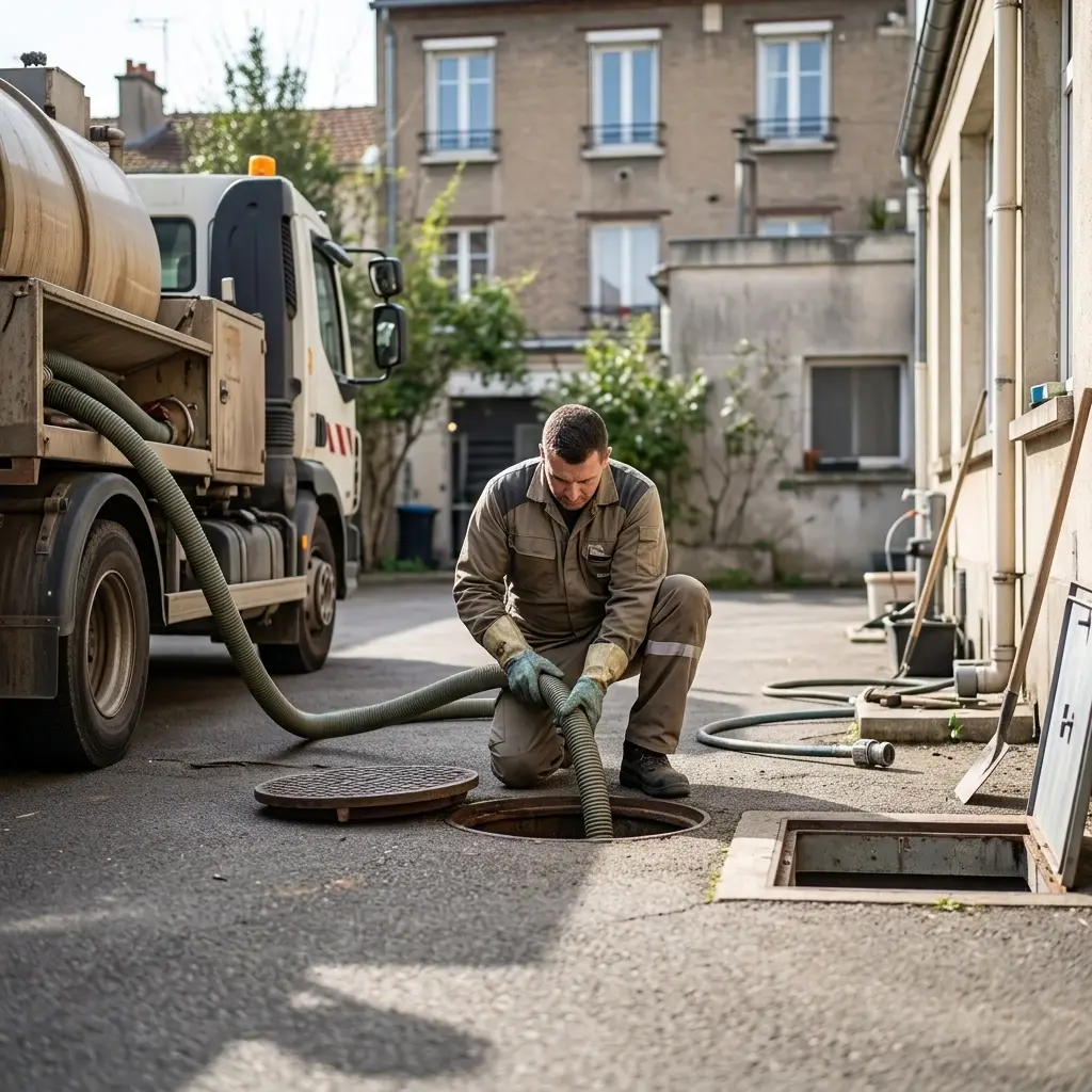 Comment se déroule la vidange de bac à graisse à Cachan ?