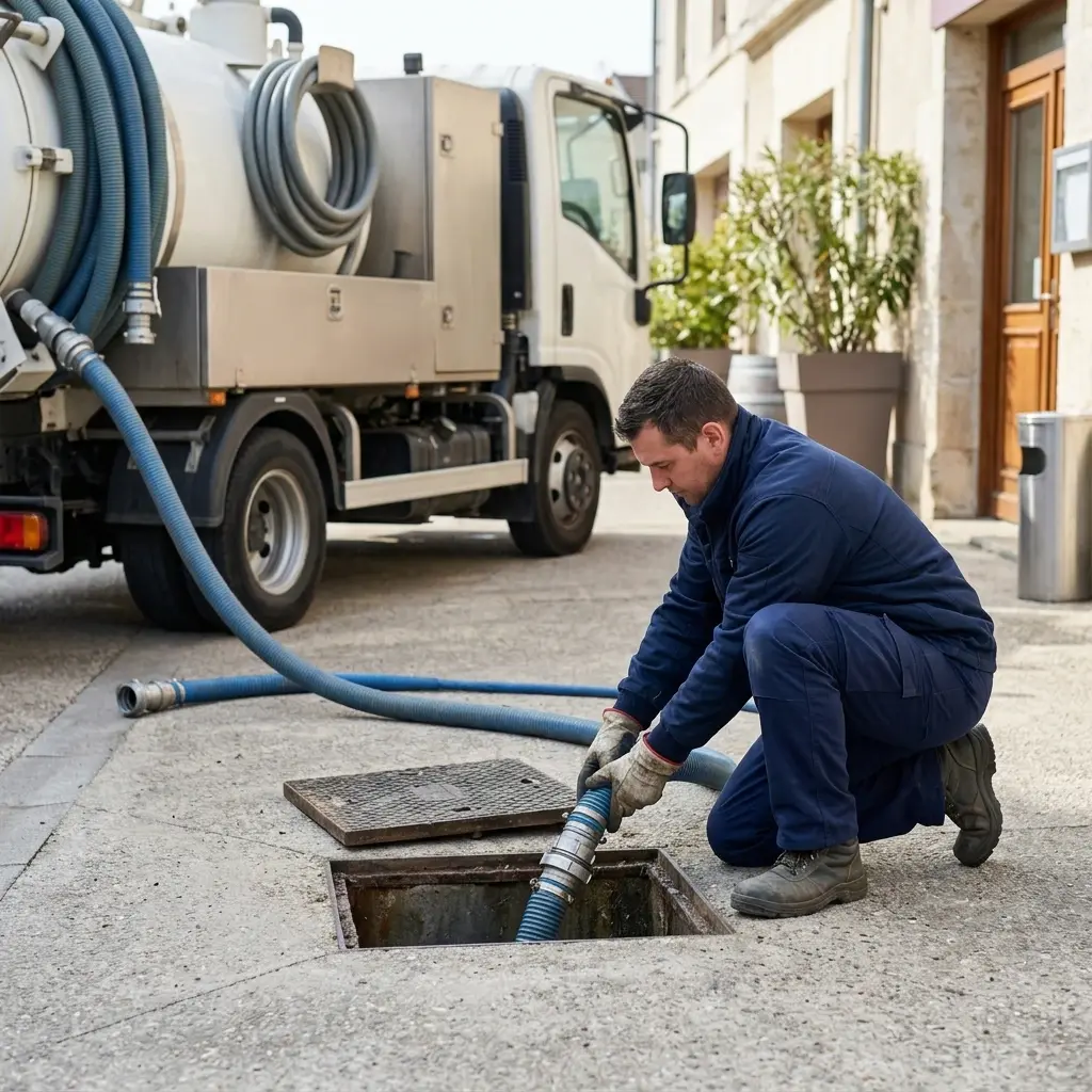Une technique de pompage et nettoyage rigoureuse