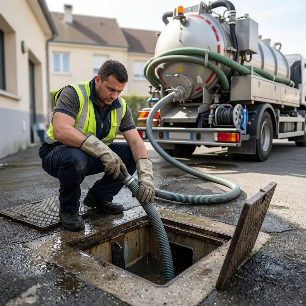 Comment se déroule la vidange à Châtenay-en-France ?