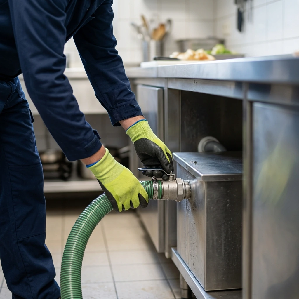Une technique de pompage et nettoyage rigoureuse