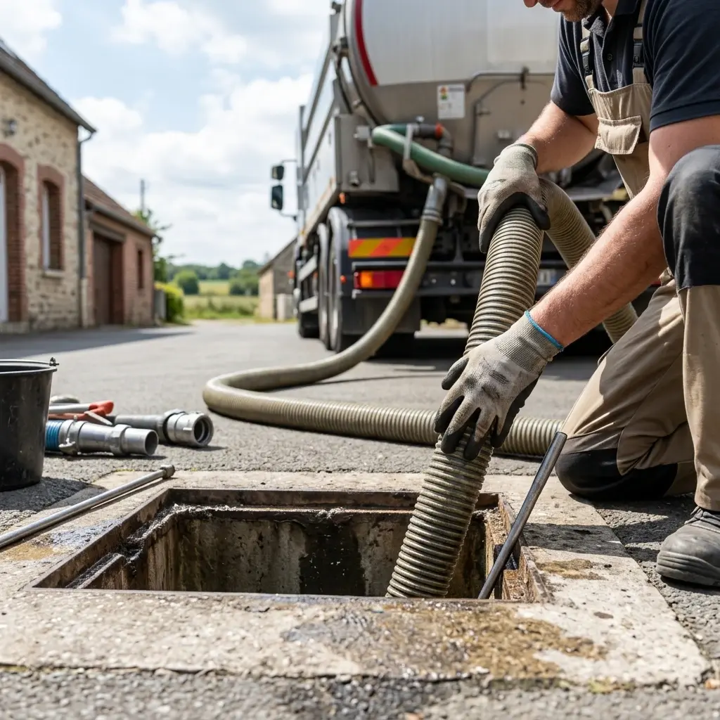 Comment se déroule la vidange à Belloy-en-France ?