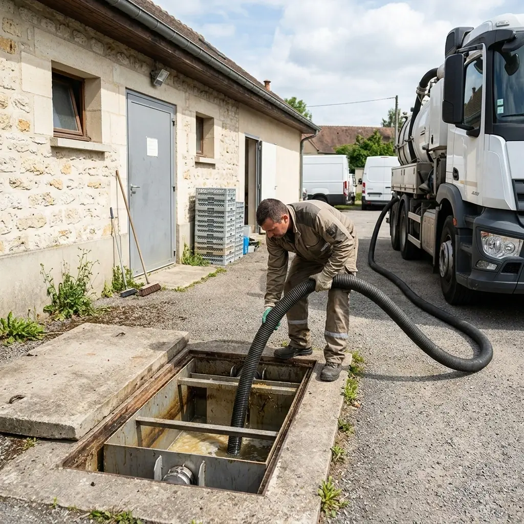 Une technique de pompage et nettoyage rigoureuse