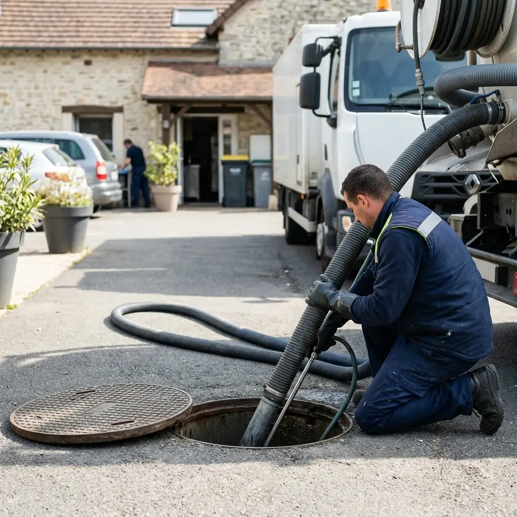 Comment se déroule la vidange à Luzarches ?