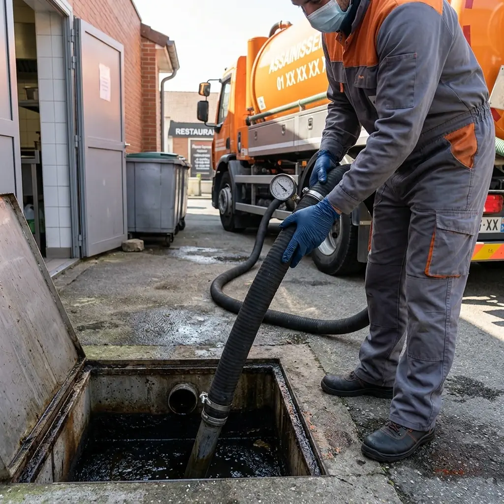 Comment se déroule la vidange à Viarmes ?