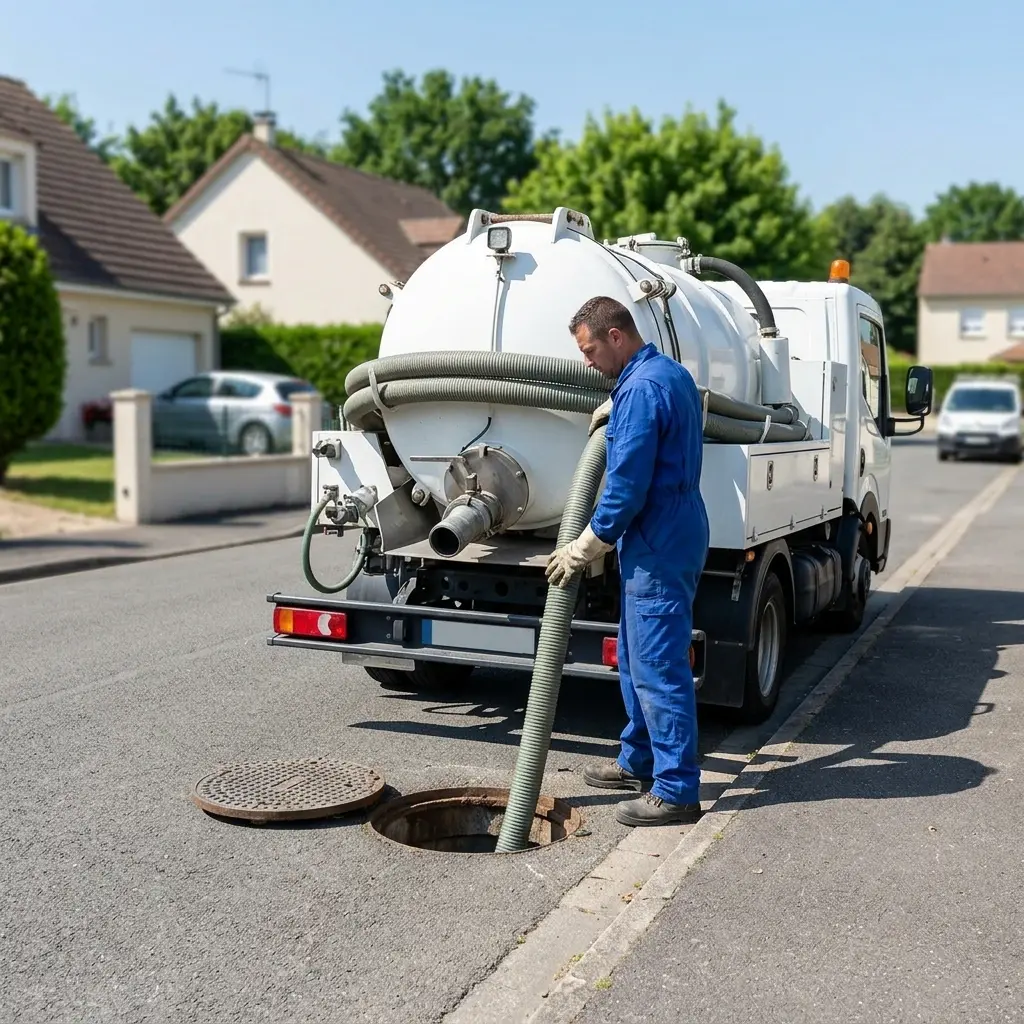 Comment se déroule la vidange de bac à graisse à Parmain ?