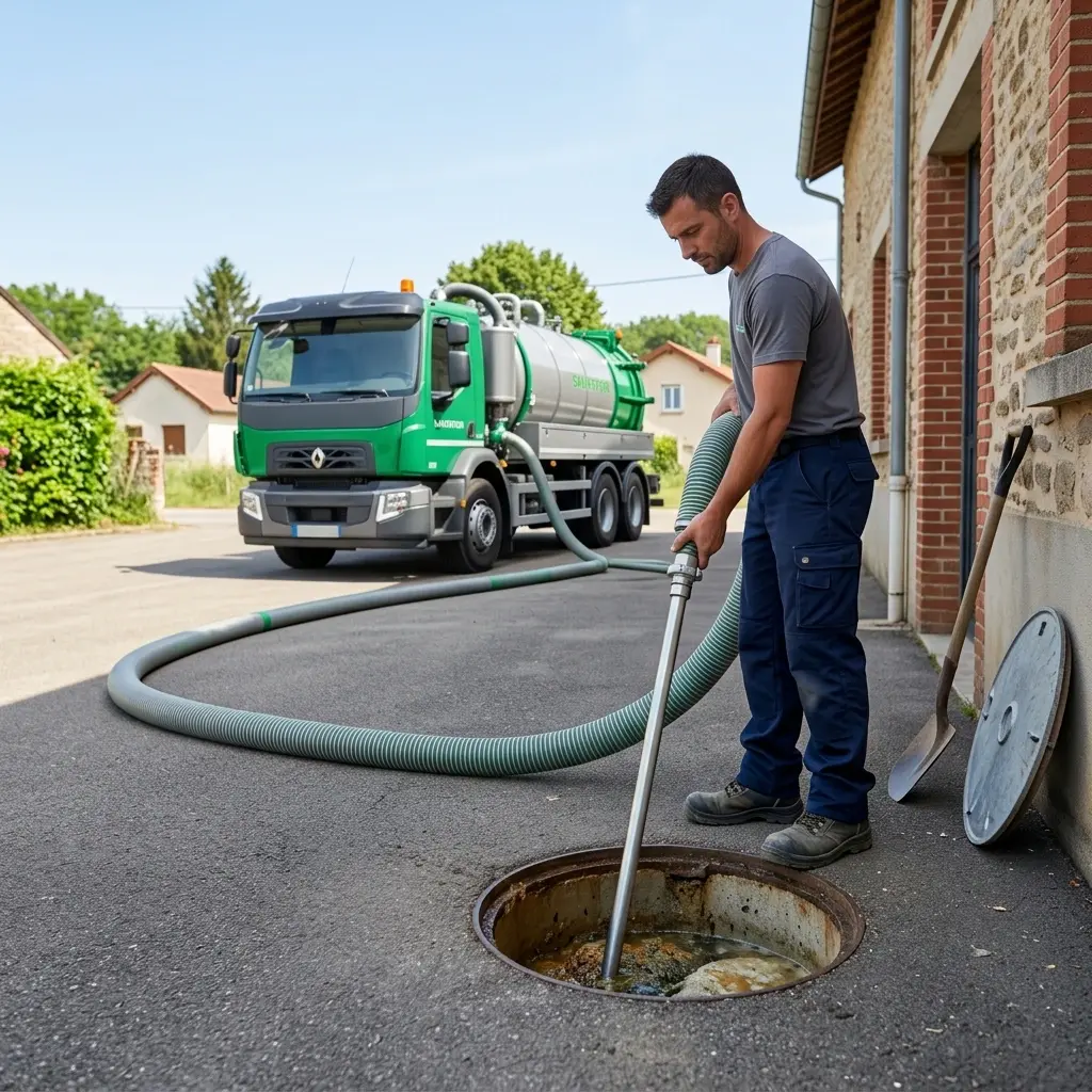 Besoin d'une vidange rapide à Bréançon ?