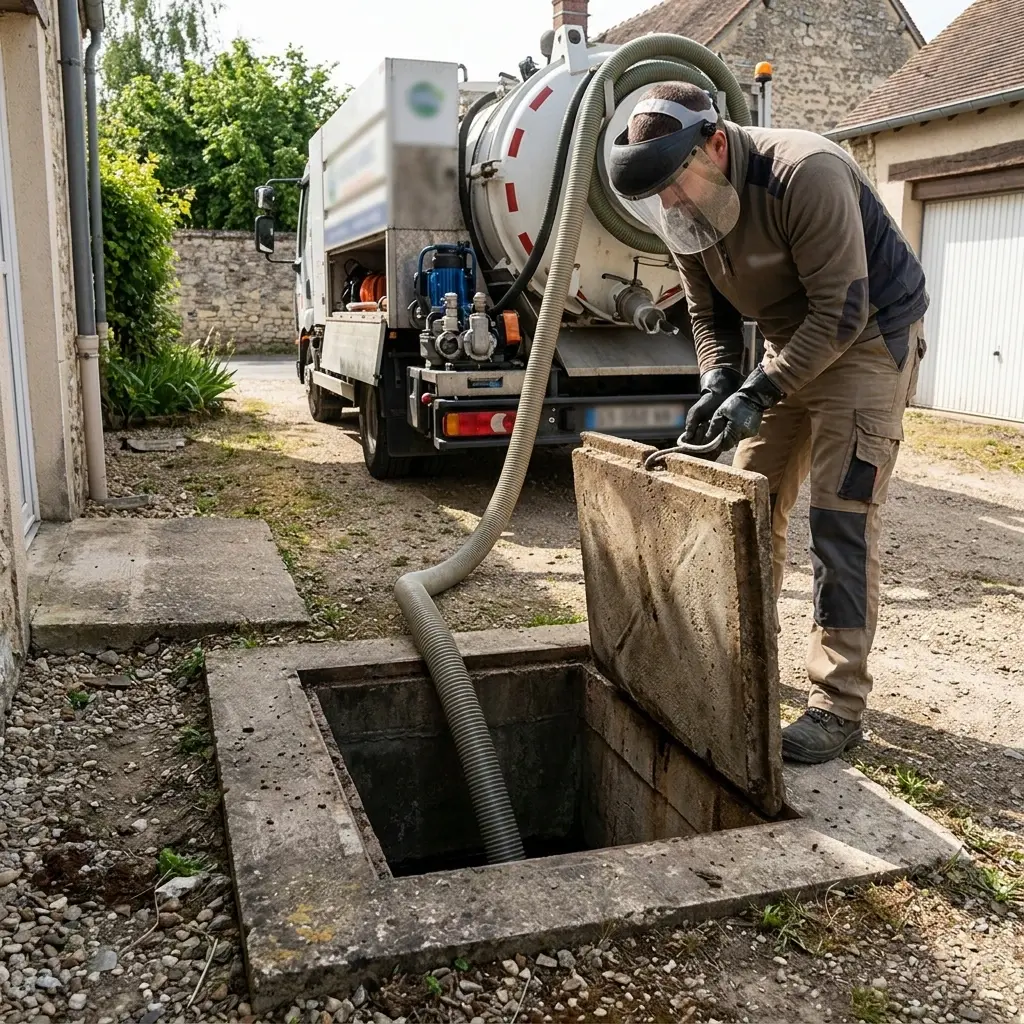 Comment se déroule la vidange à Neuilly-en-Vexin ?