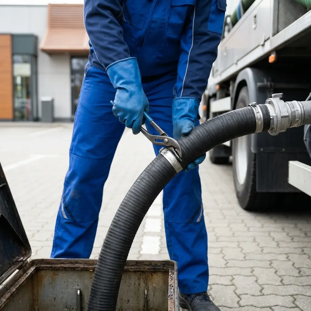 Une technique de pompage et nettoyage rigoureuse