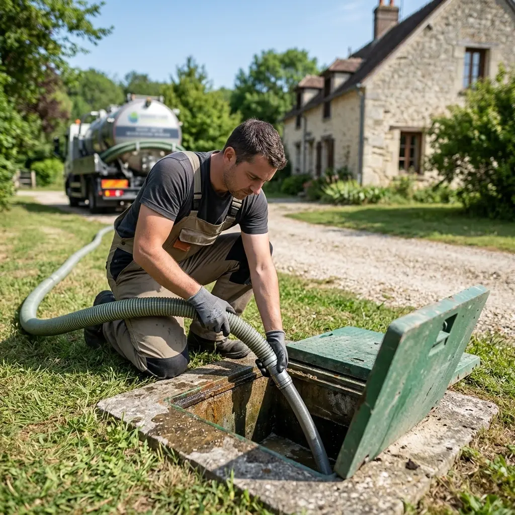 Comment se déroule la vidange au Plessis-Gassot ?