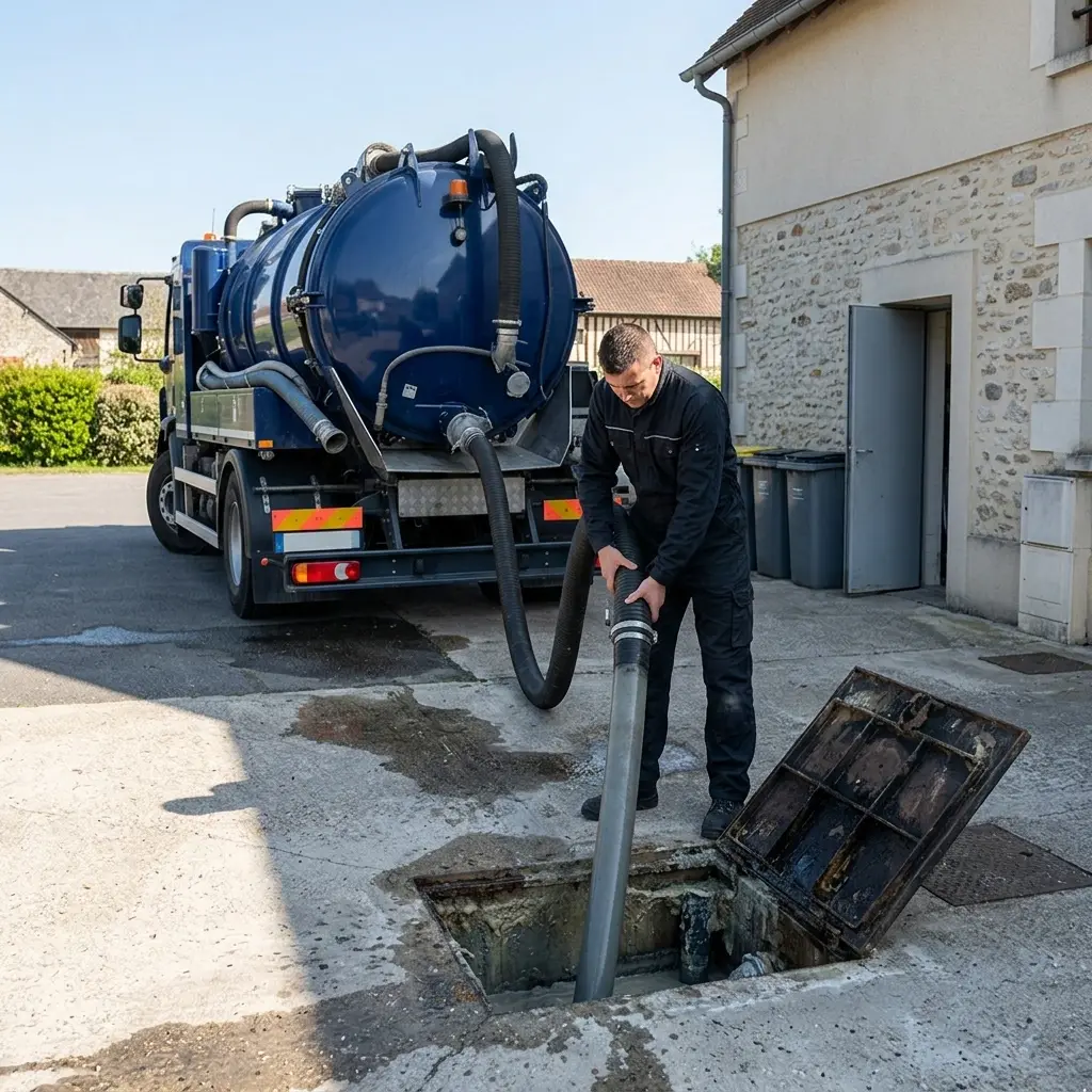 Une technique de pompage et nettoyage rigoureuse
