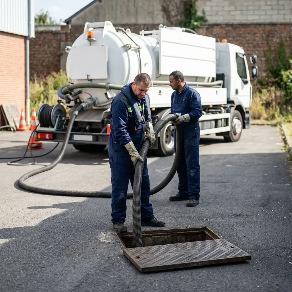 Une technique de pompage et nettoyage rigoureuse