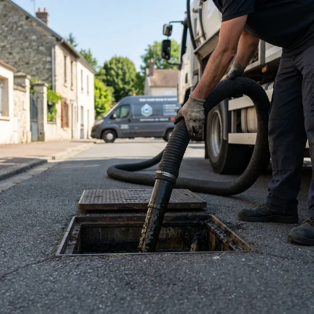 Comment se déroule la vidange à Frémécourt ?