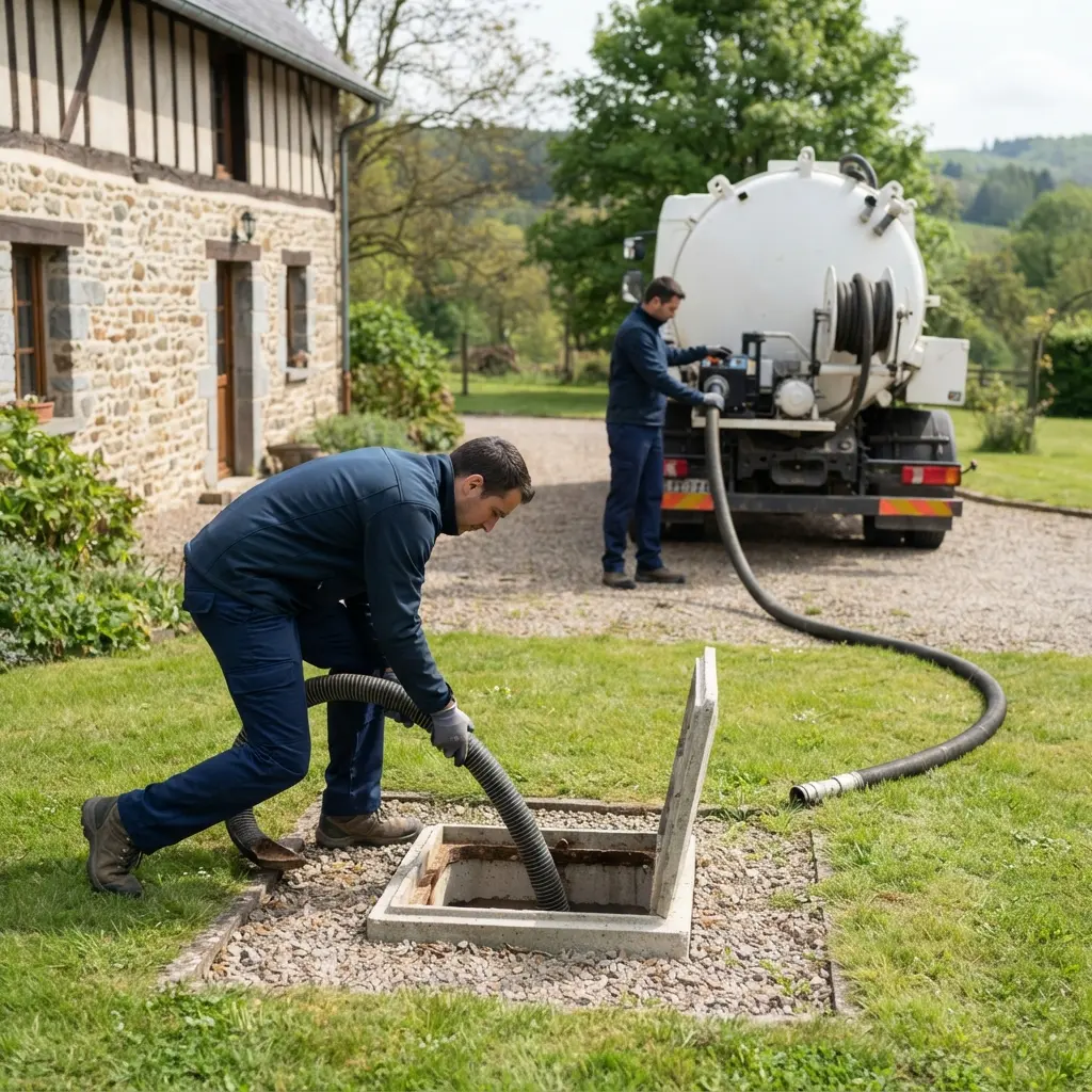 Zones de couverture pour vos installations d'assainissement