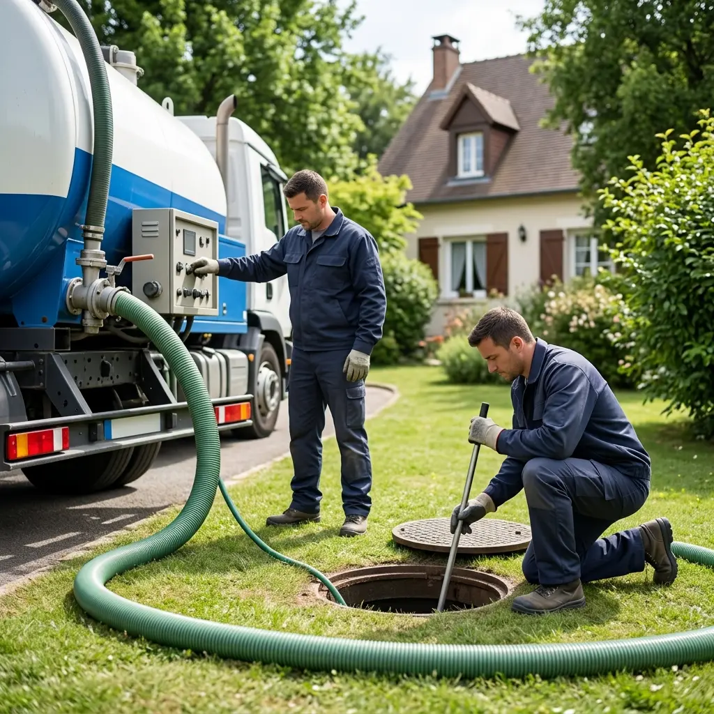 Un service de pompage fiable pour vos installations sanitaires