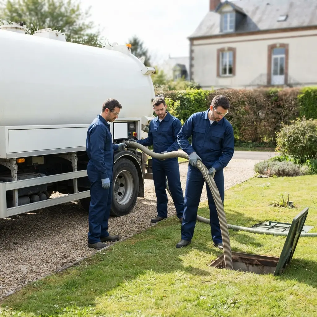 Comment se déroule la vidange à Vrigne aux Bois ?