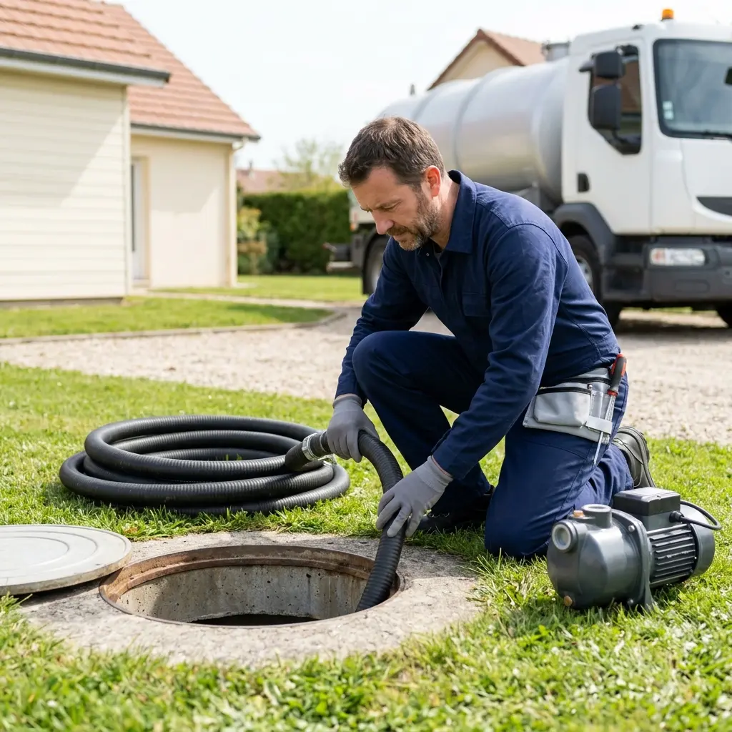 Comment se déroule la vidange à Monthermé ?