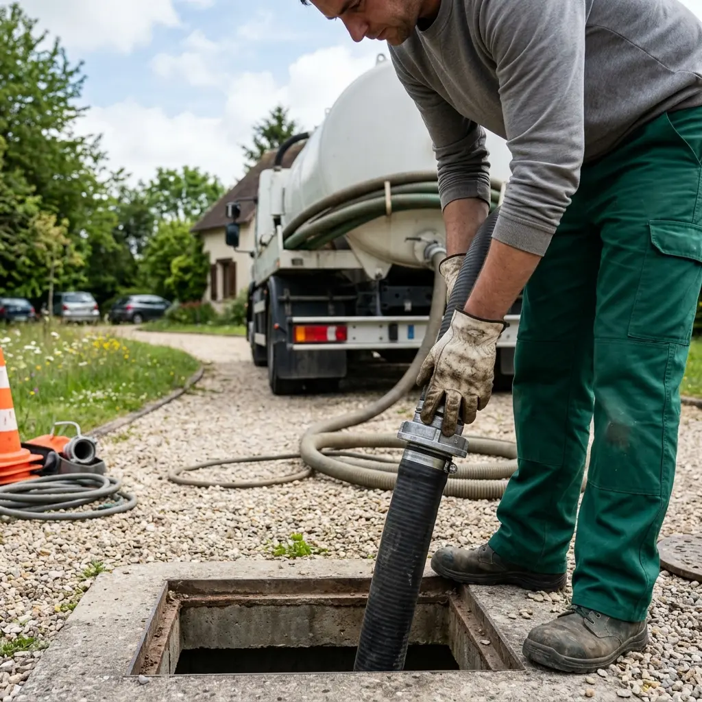 Comment se déroule l’intervention de vidange à Mailly-le-Camp ?