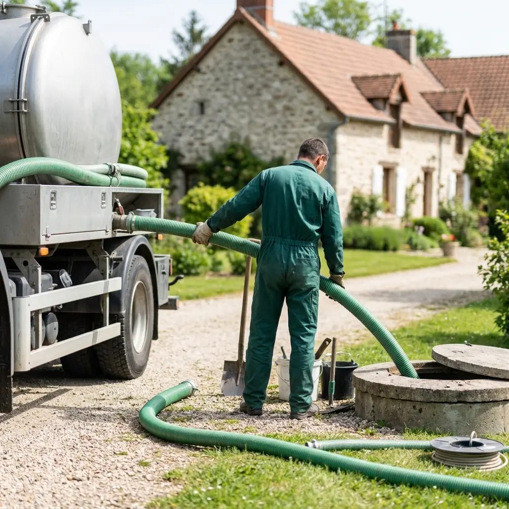 Notre approche technique pour la vidange