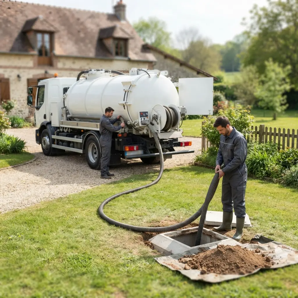 Comment se déroule la vidange de fosse à Fismes ?