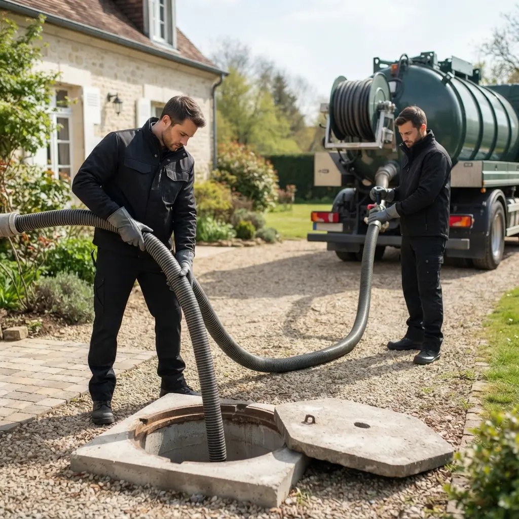 Comment se déroule la vidange à Courtisols ?