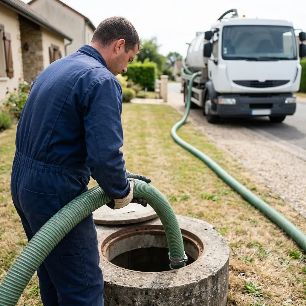 Comment se déroule une vidange de fosse septique à Wassy ?