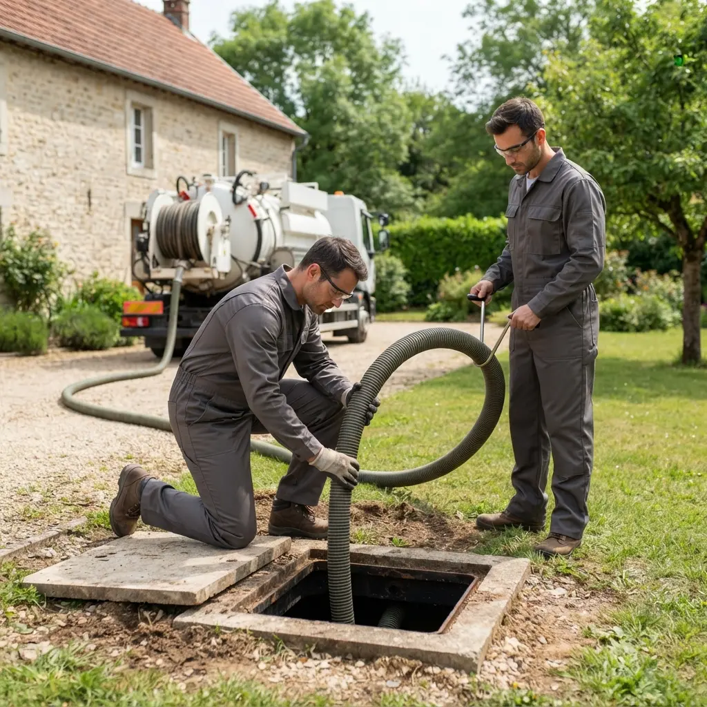Notre méthode de vidange et de curage