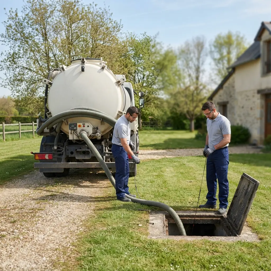 Notre méthode de vidange de fosse septique à Eurville-Bienville