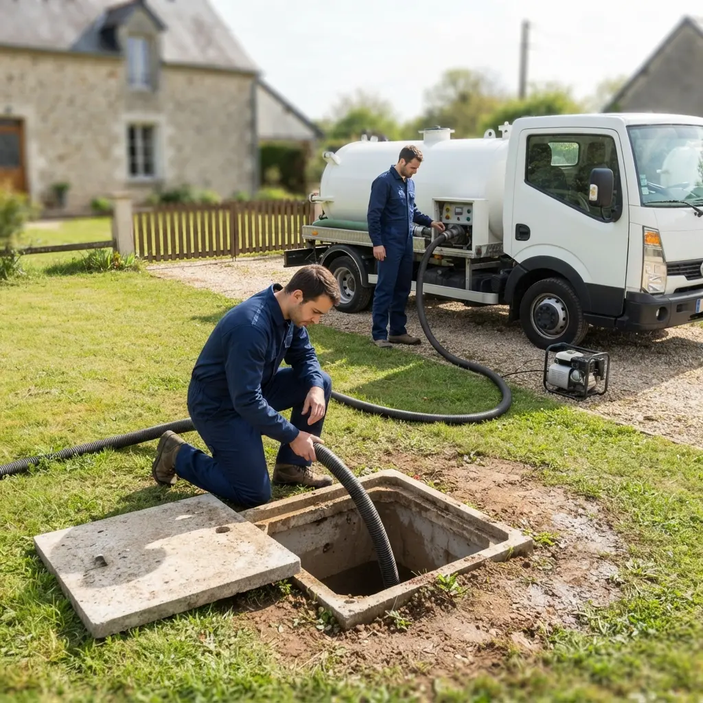Notre méthode pour une vidange de fosse septique réussie