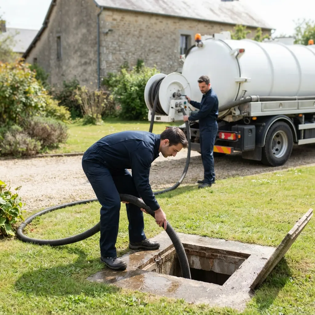 Comment se déroule la vidange de fosse à Varangéville ?