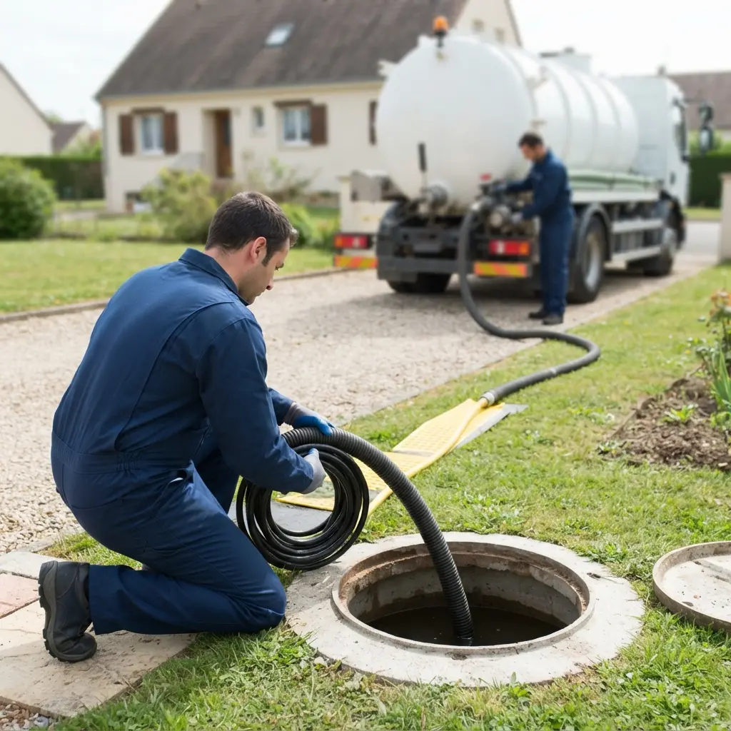 Comment se réalise la vidange à Val de Briey