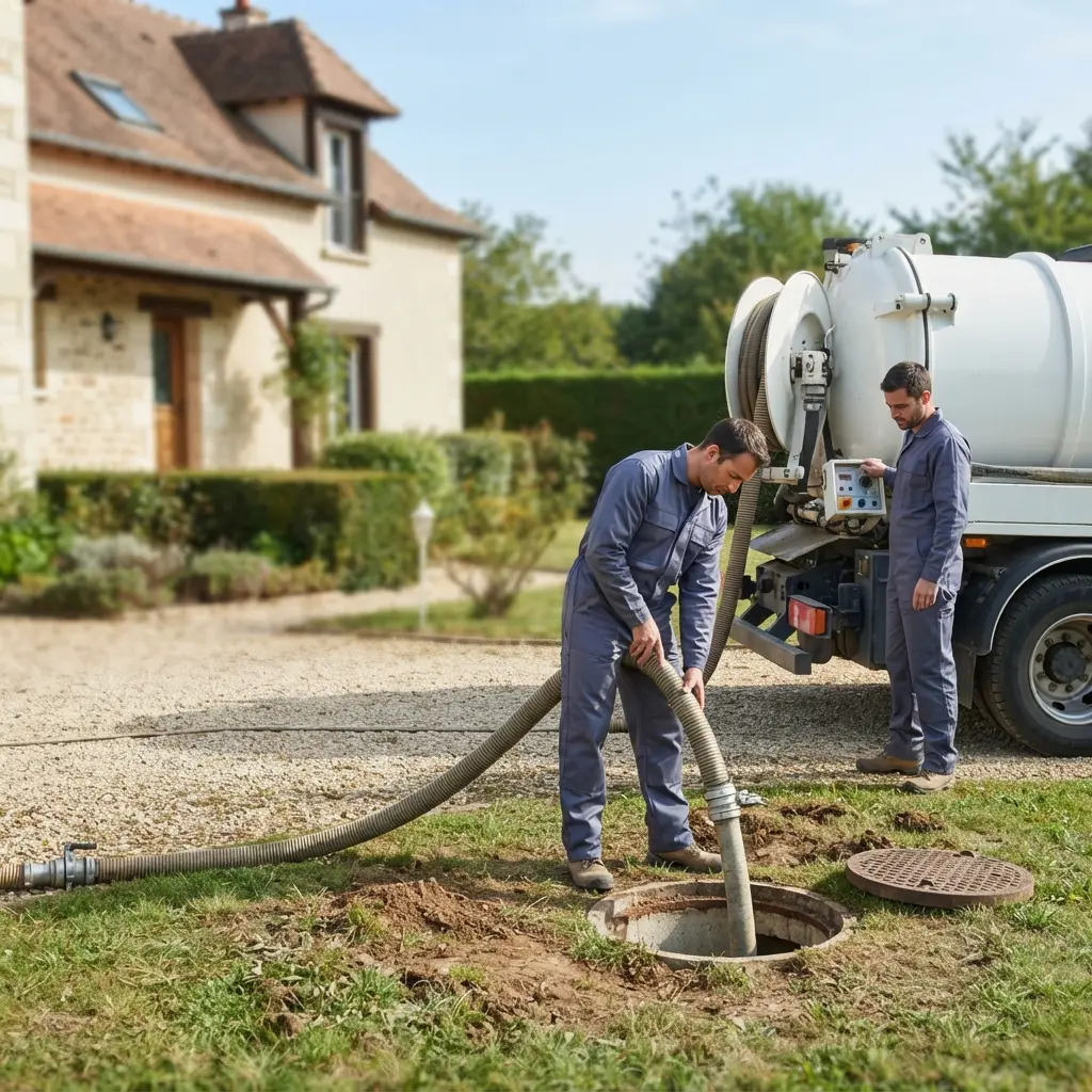 Votre tranquillité commence par une vidange de fosse septique à Piennes