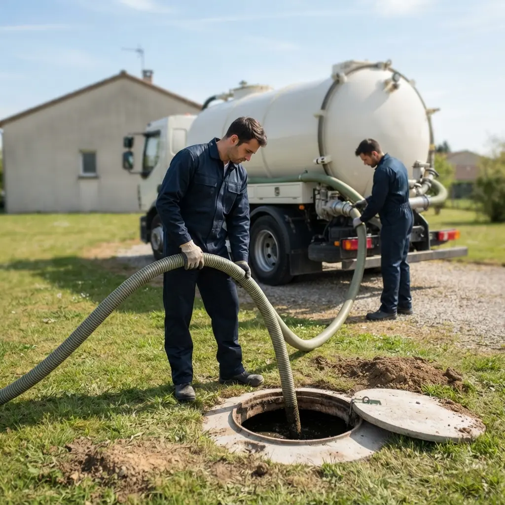 Notre procédure de vidange Fosse Septique à Foug