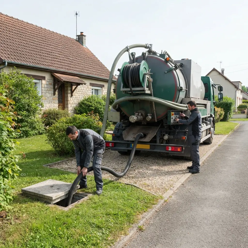 Notre méthode précise pour une vidange de fosse septique efficace à Lay-Saint-Christophe