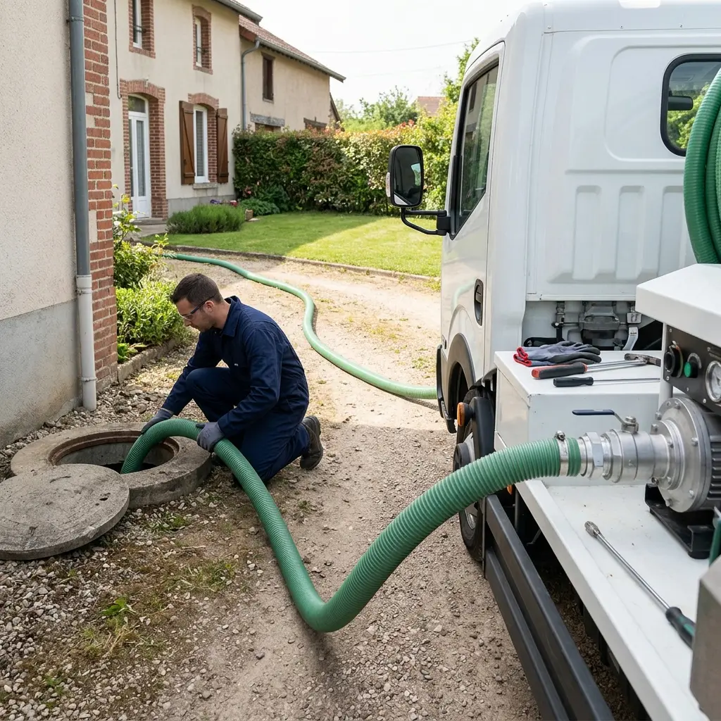 En plus de la vidange, une maintenance préventive assure votre tranquillité