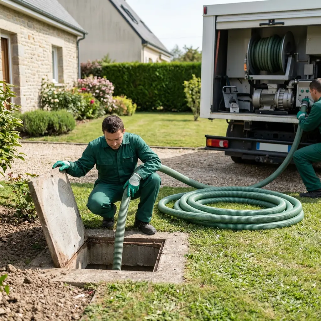 Une technique de pompage et nettoyage rigoureuse