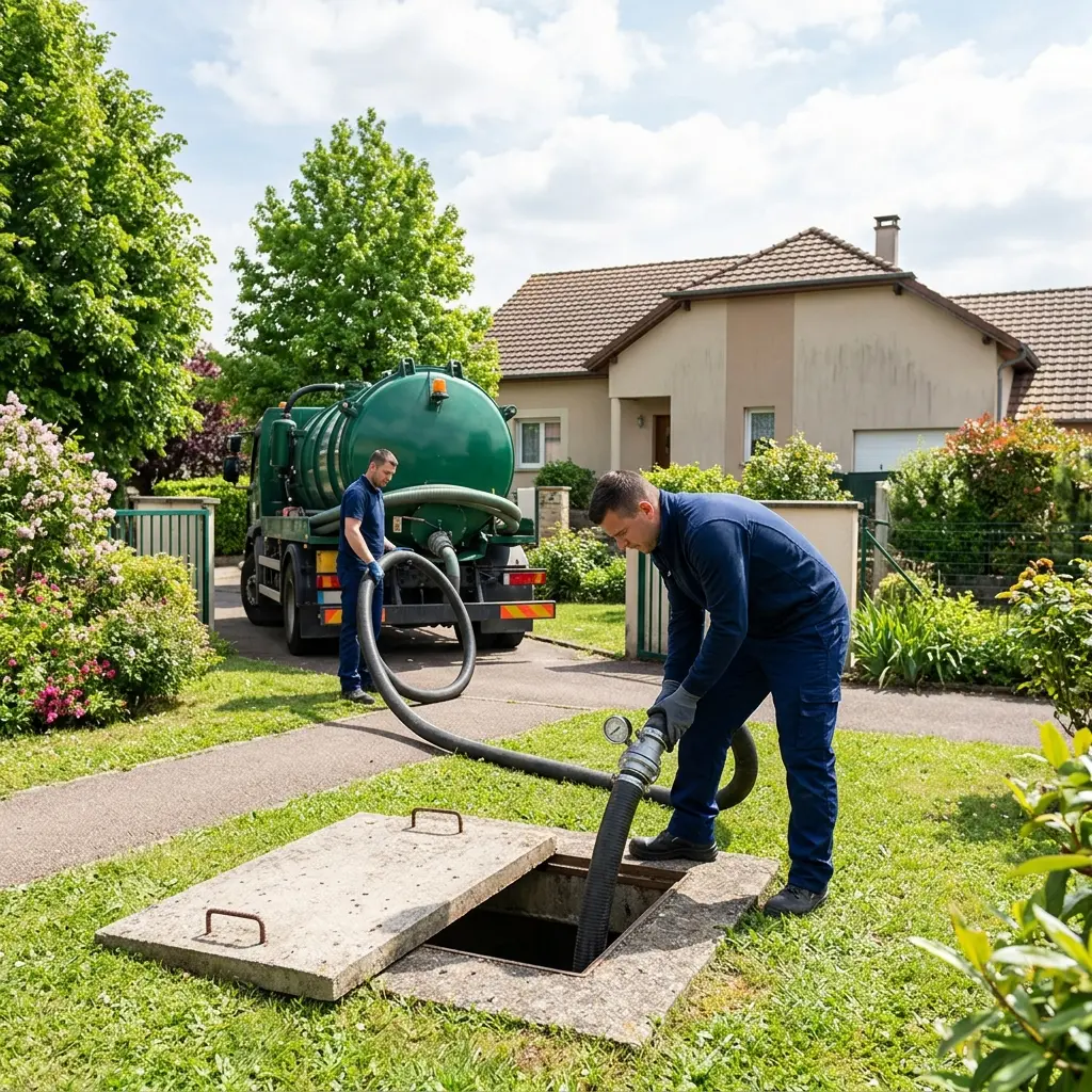 Comment se déroule la vidange à Rurange-lès-Thionville ?