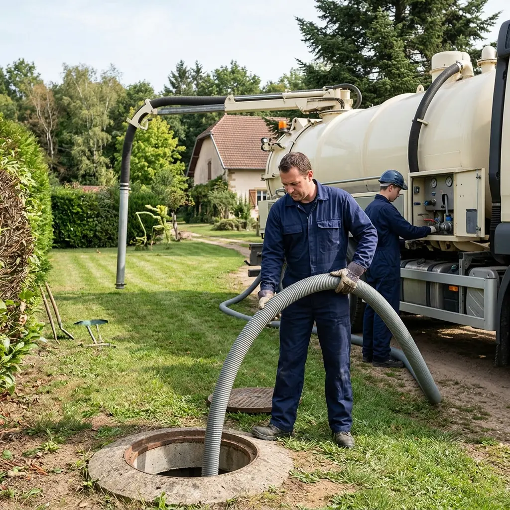 Comment se déroule la vidange à Verny ?