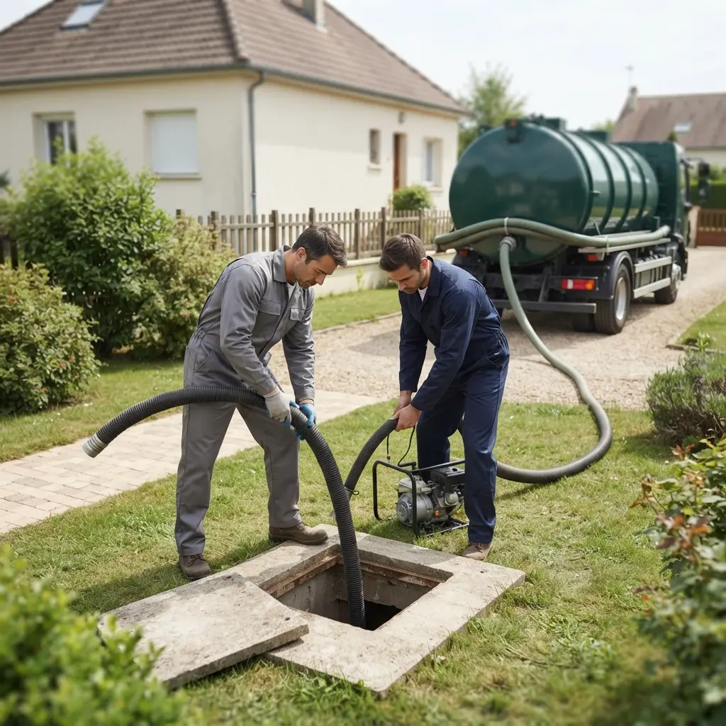 Votre fosse septique, entre de bonnes mains à Algrange