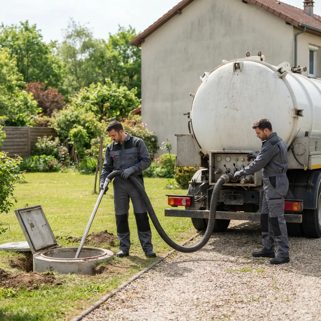 Notre méthode professionnelle pour la vidange d’une fosse septique à Hombourg‑Haut