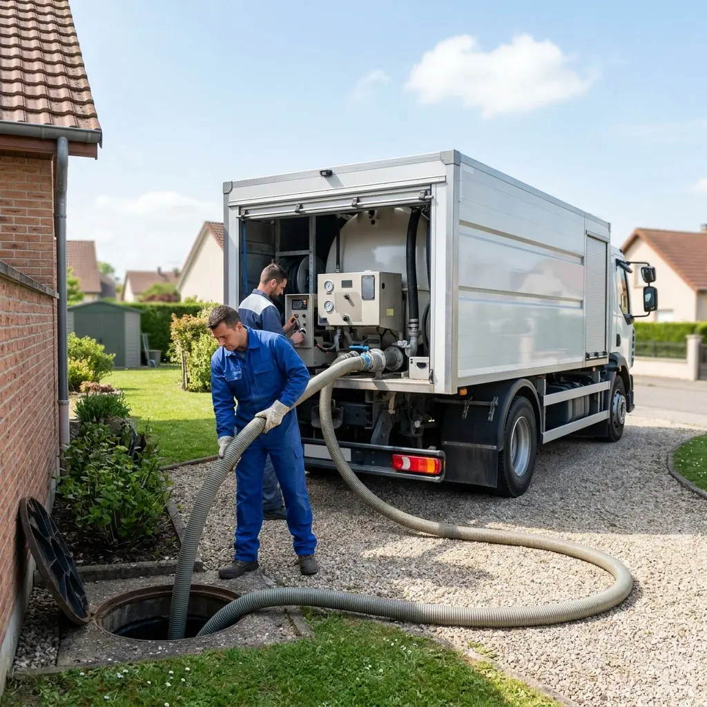 Vidange Fosse Septique Alsting (57515)