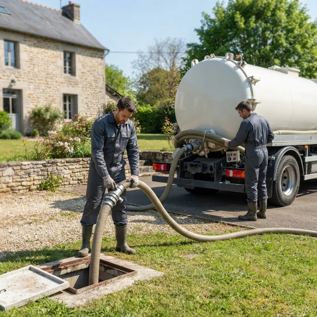 Un service de pompage fiable pour votre tranquillité