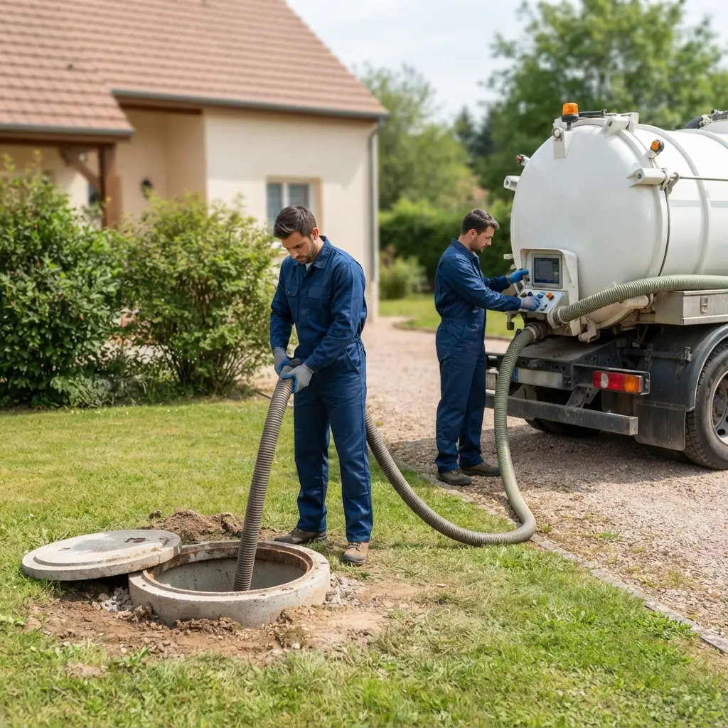 Notre méthode de vidange à Corny-sur-Moselle