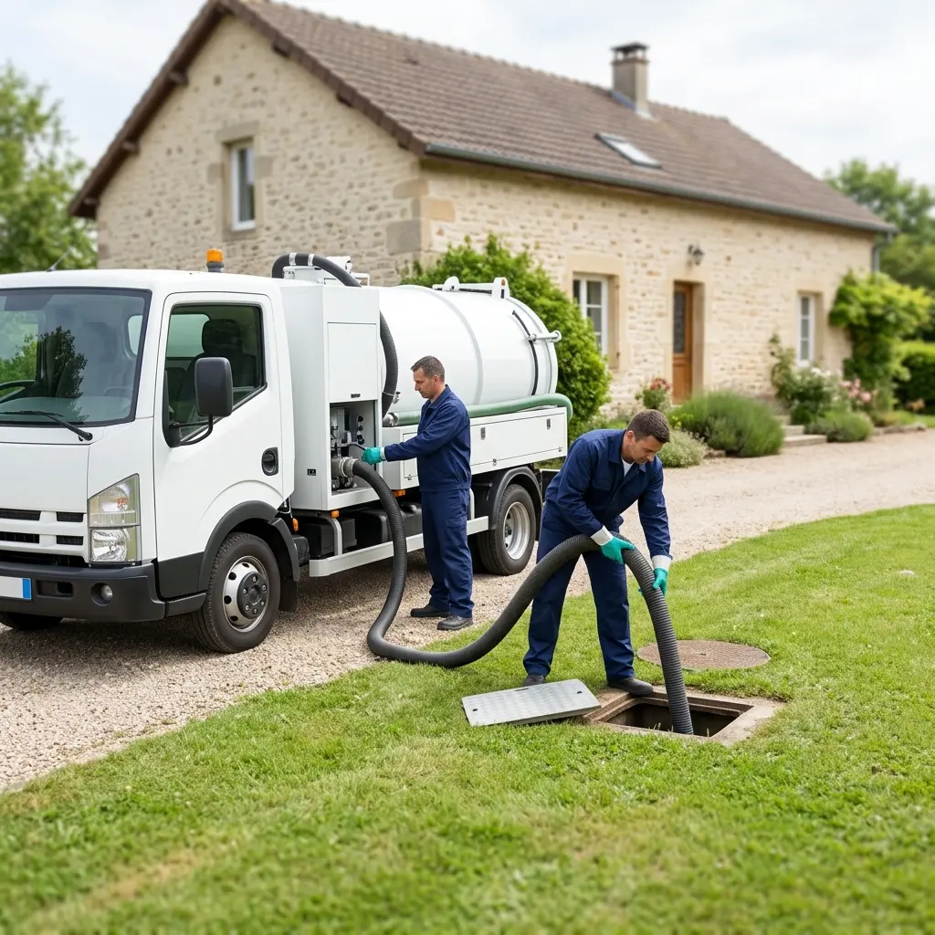 Notre méthode de vidange professionnelle