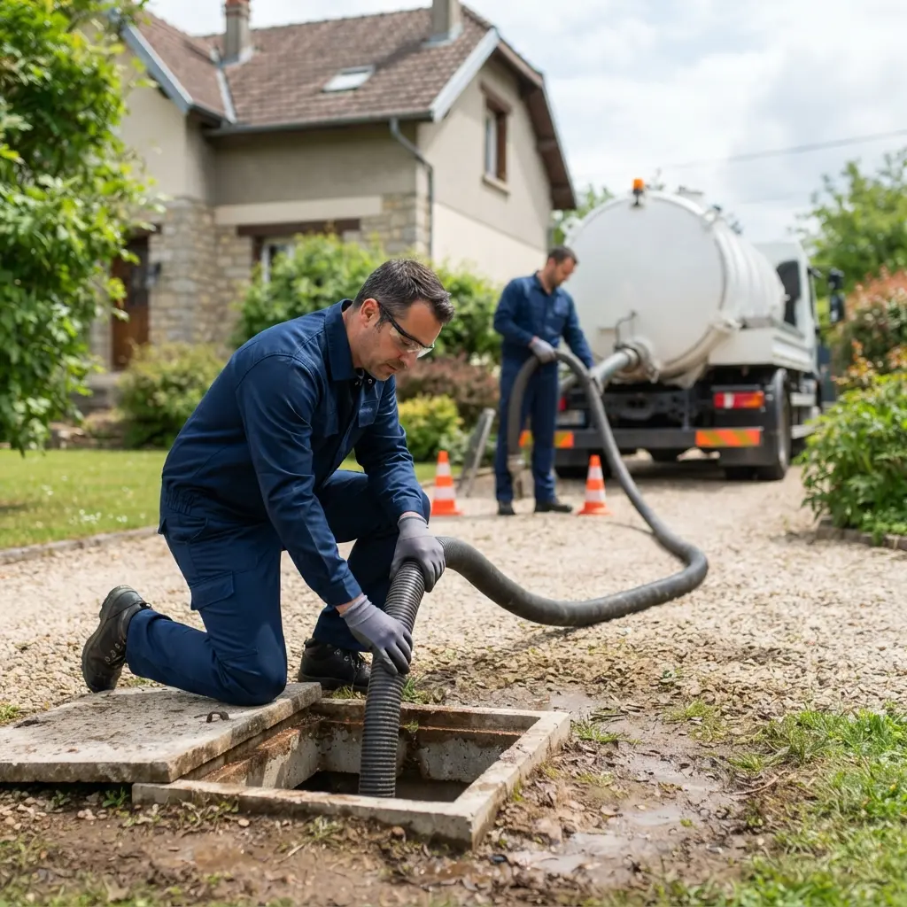 Une technique de pompage et nettoyage rigoureuse