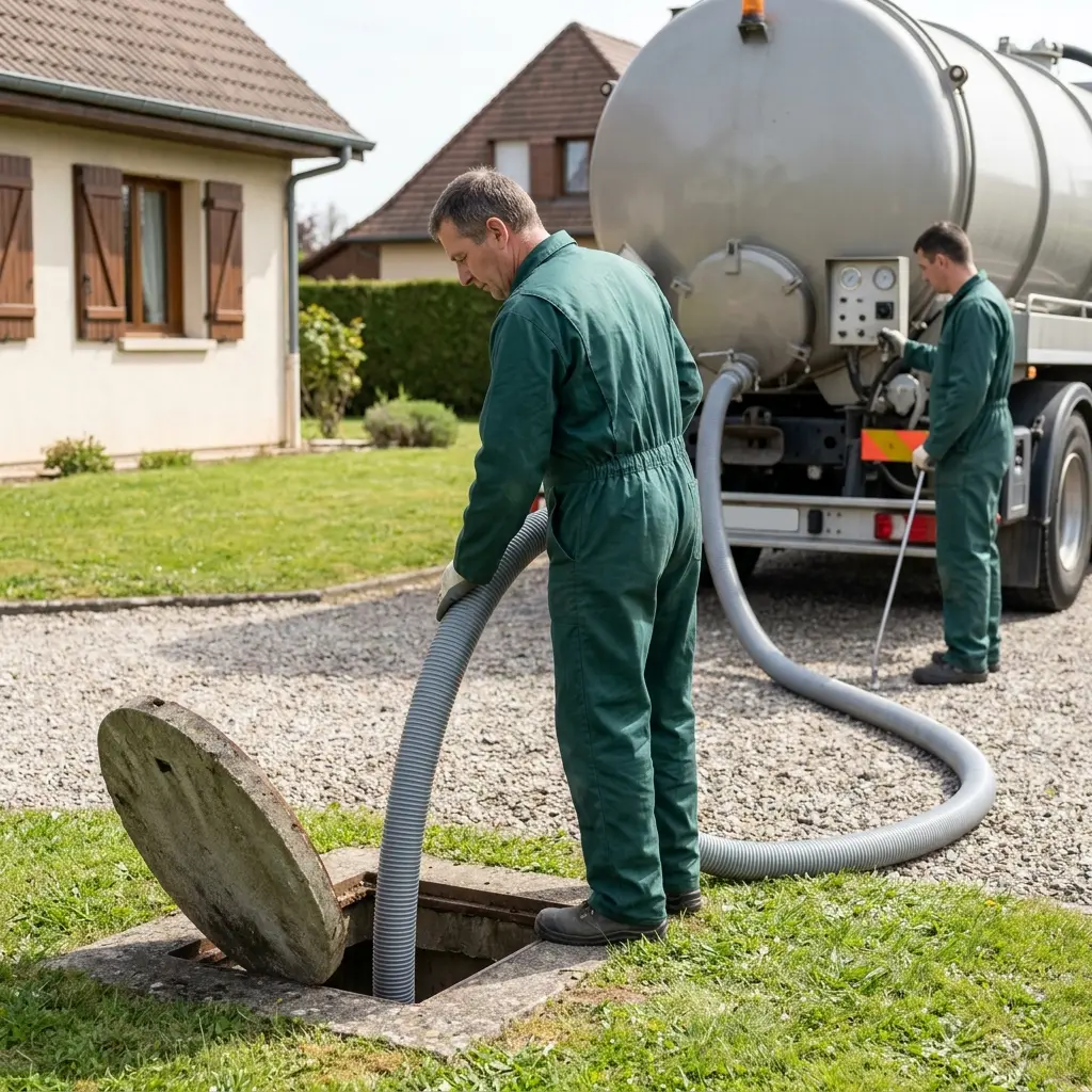 Notre méthode pour une vidange de fosse septique efficace