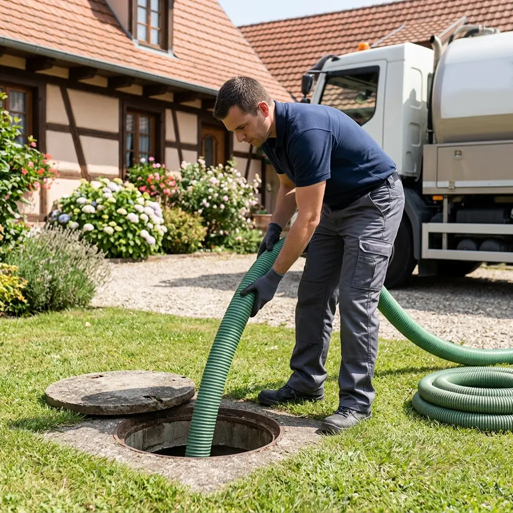 Pourquoi nous choisir pour votre vidange de fosse septique à Plobsheim ?