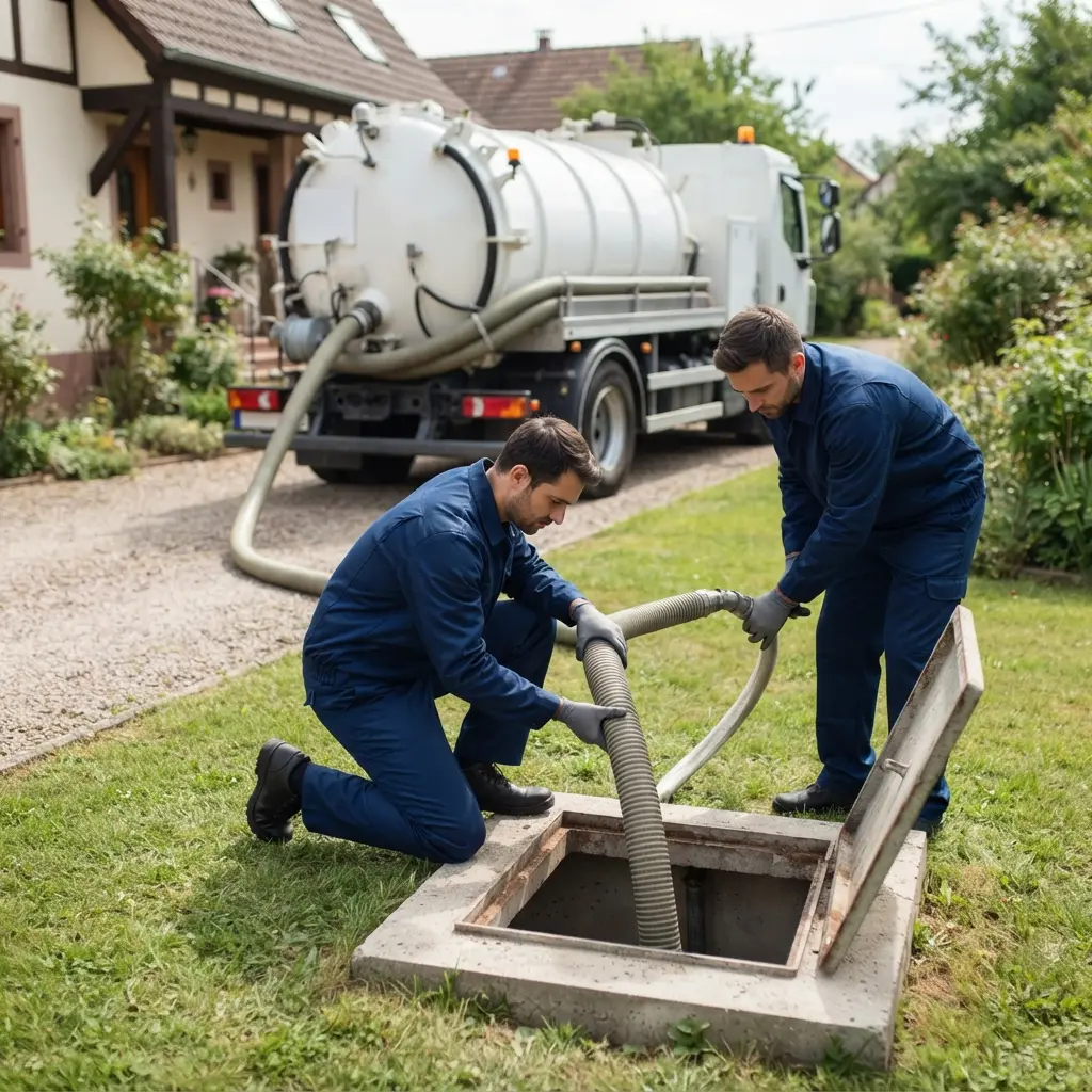 Comment se déroule la vidange de votre fosse à Ittenheim ?