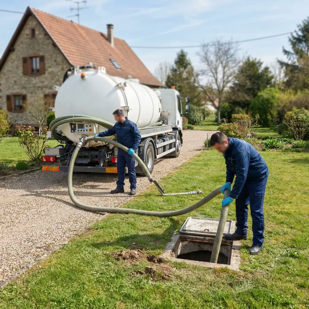 Notre méthode de vidange en service de fosses sélectives